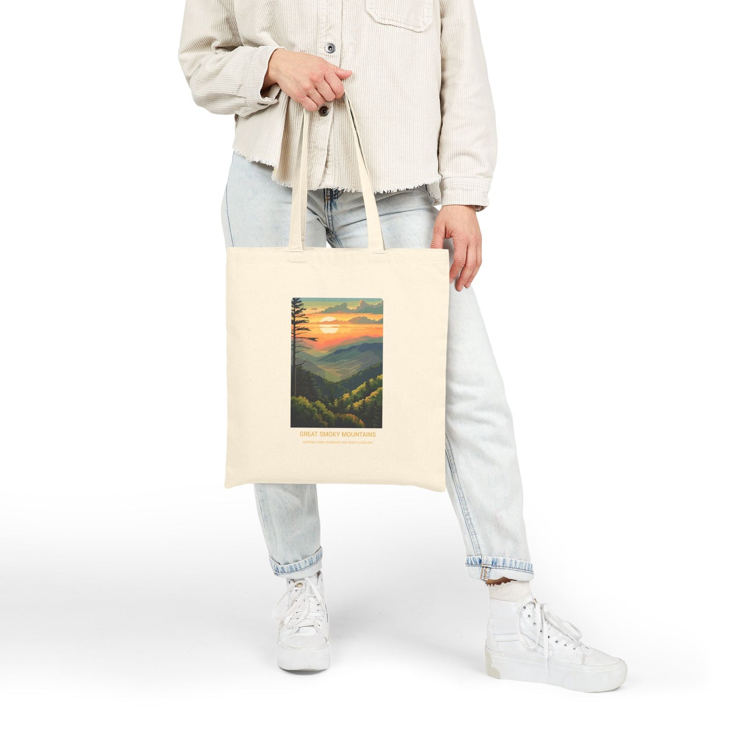 Great Smoky Mountains National Park Canvas Tote Bag