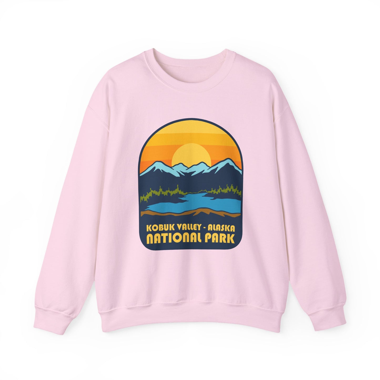 Kobuk Valley Alaska National Park sweatshirt | Mountain Sunset Crewneck