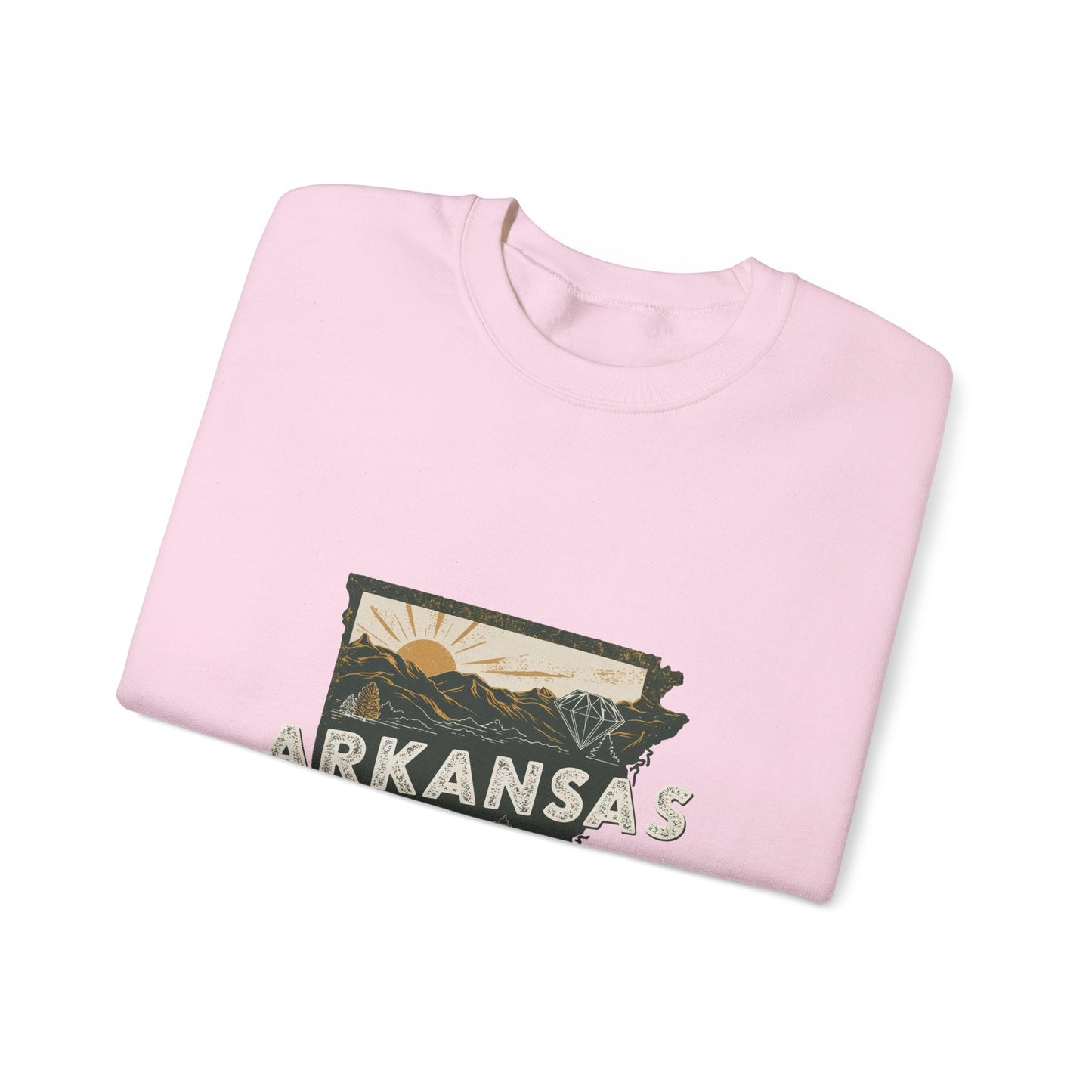 Arkansas Crewneck Sweatshirt | Vintage Outdoor Scenic
