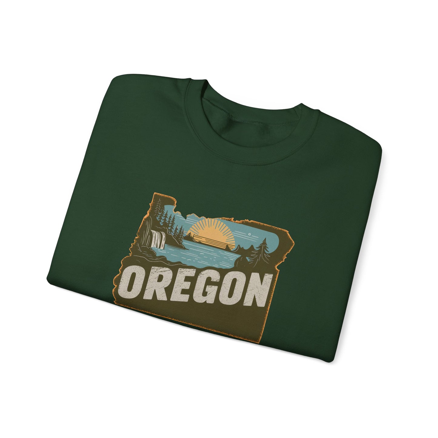 Oregon State Landscape sweatshirt | Retro Pacific Northwest Crewneck