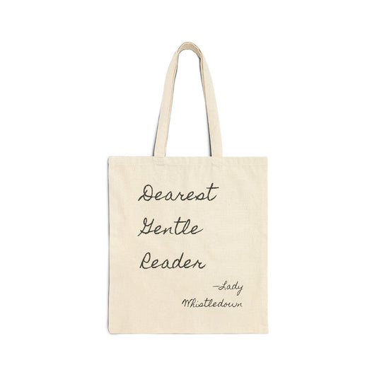 Dearest Gentle Reader - Lady Whisteldown Tote