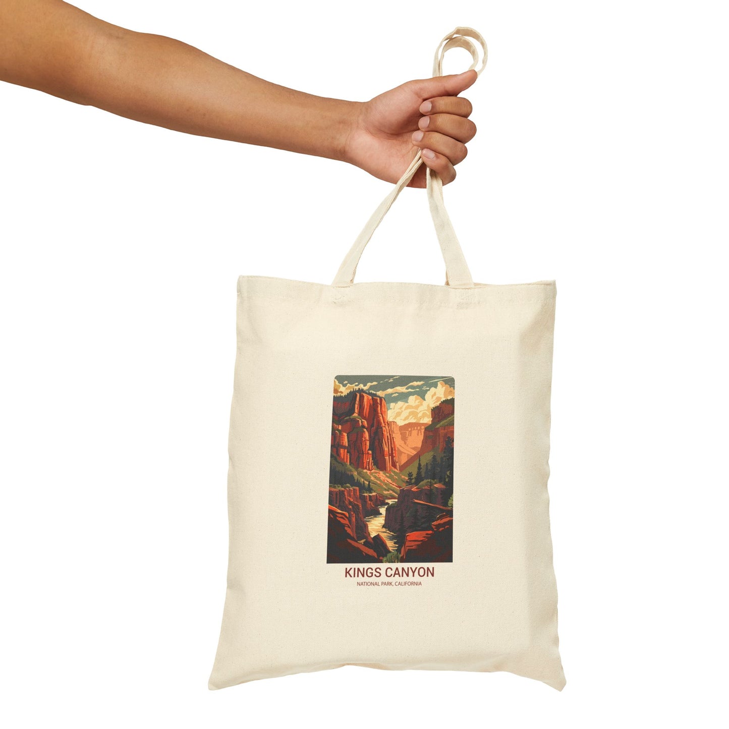 Kings Canyon National Park Canvas Tote