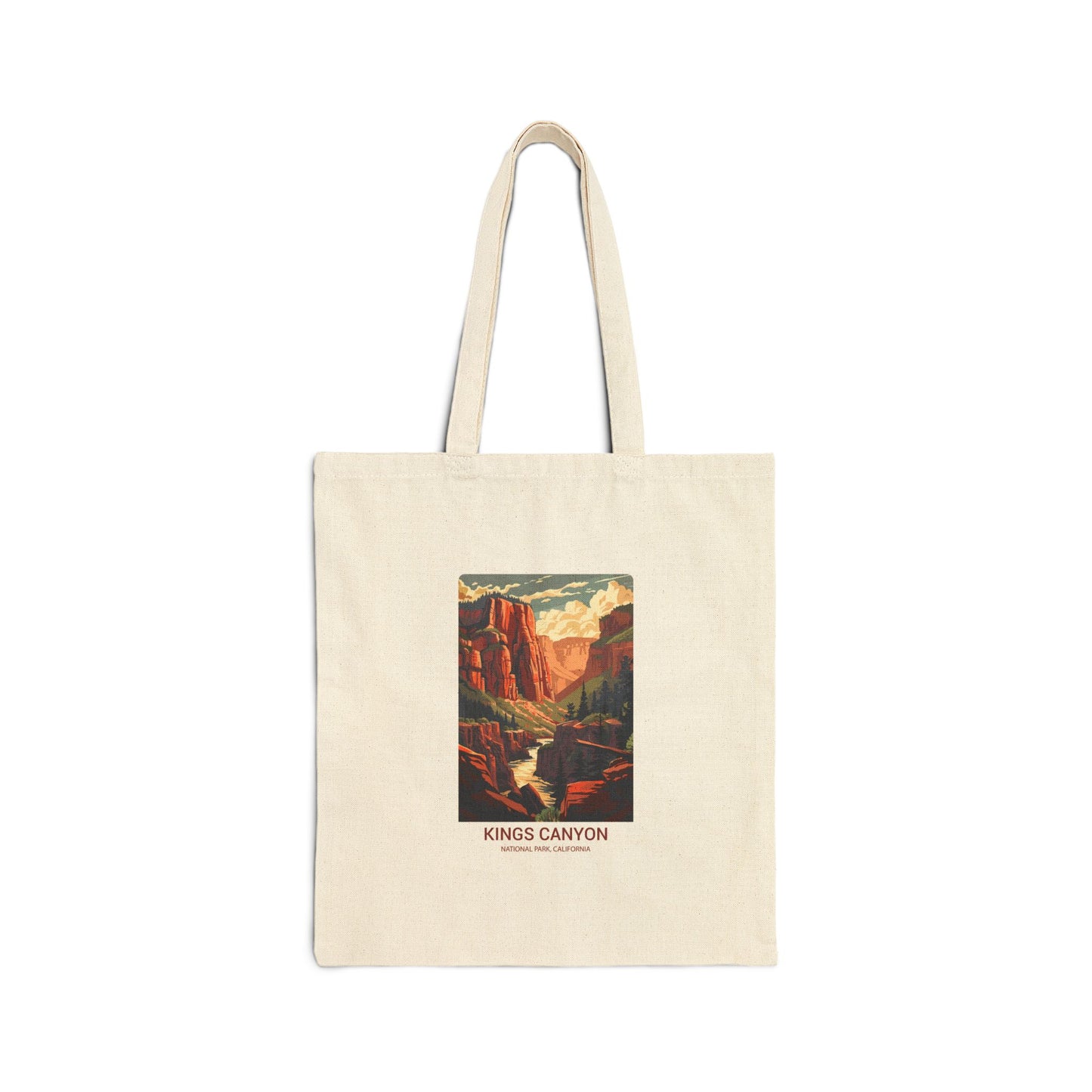 Kings Canyon National Park Canvas Tote
