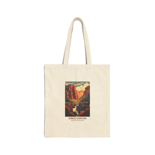 Kings Canyon National Park Canvas Tote