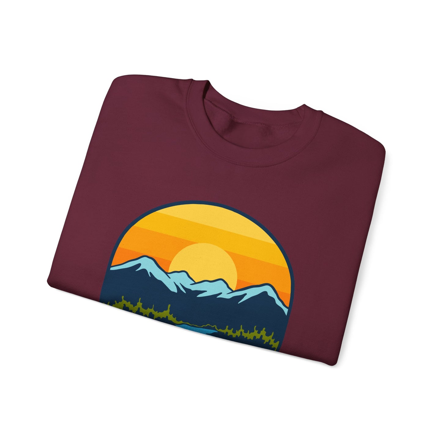 Kobuk Valley Alaska National Park sweatshirt | Mountain Sunset Crewneck