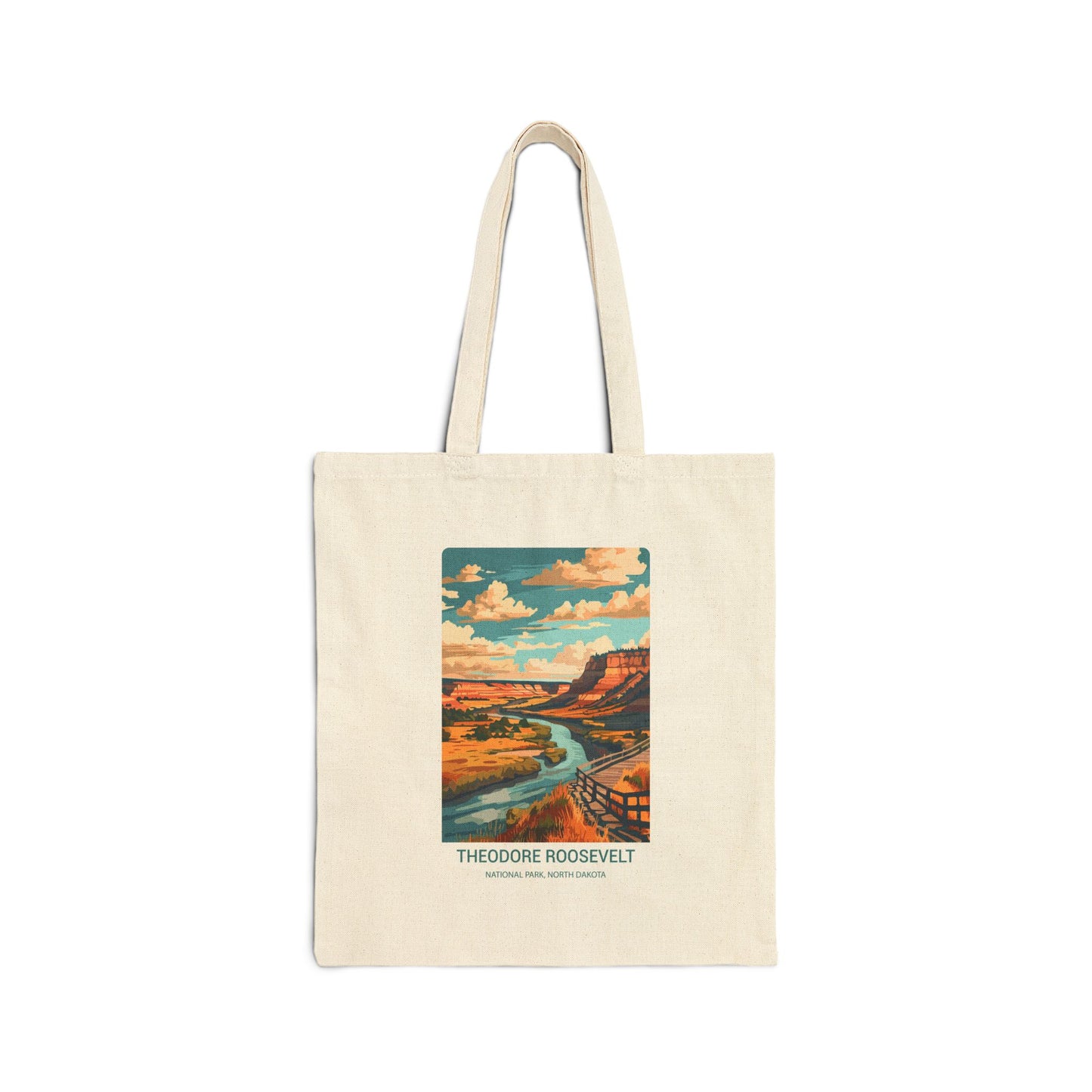 Theodore Roosevelt National Park Canvas Tote