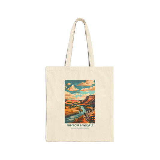 Theodore Roosevelt National Park Canvas Tote