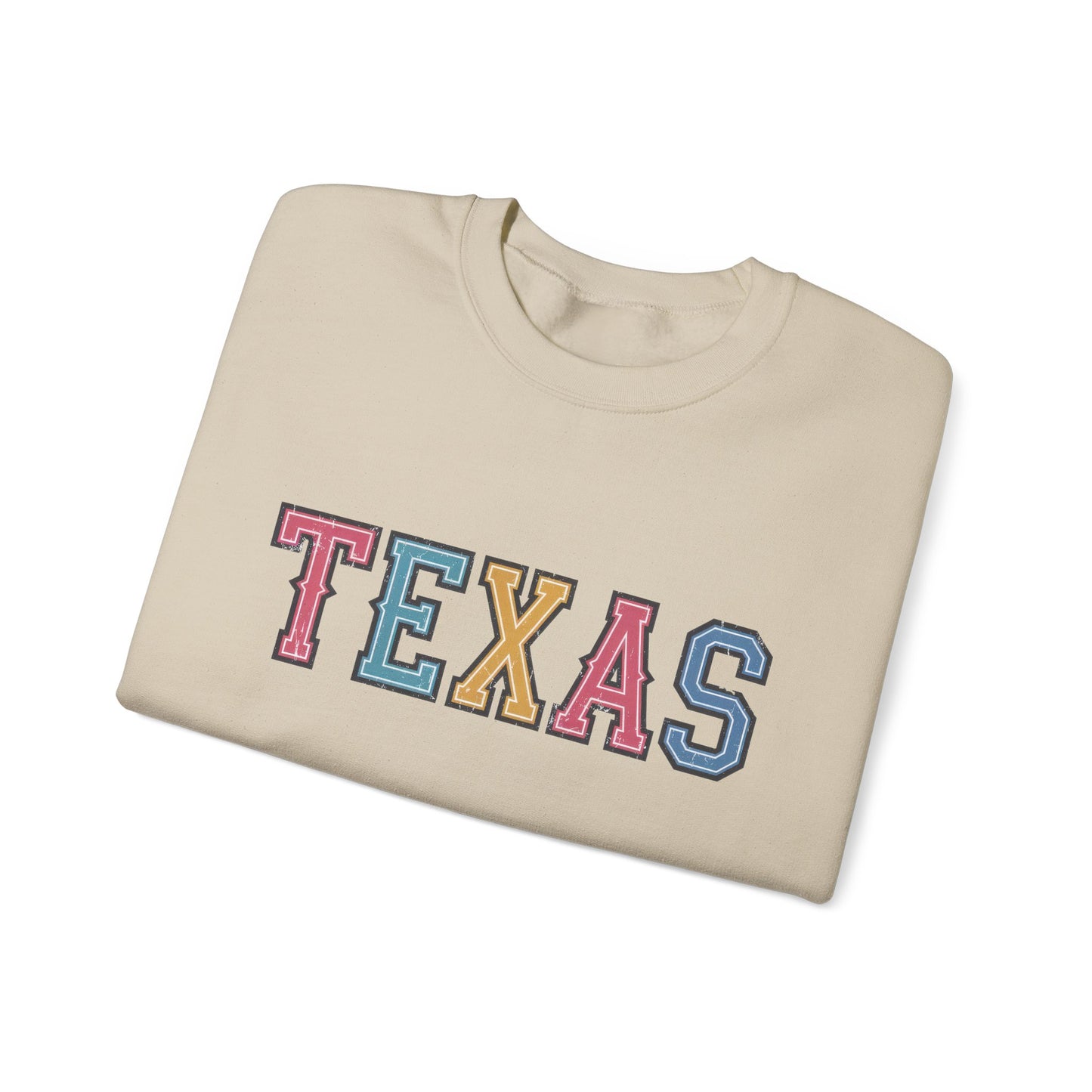 Texas collegiate letters sweatshirt