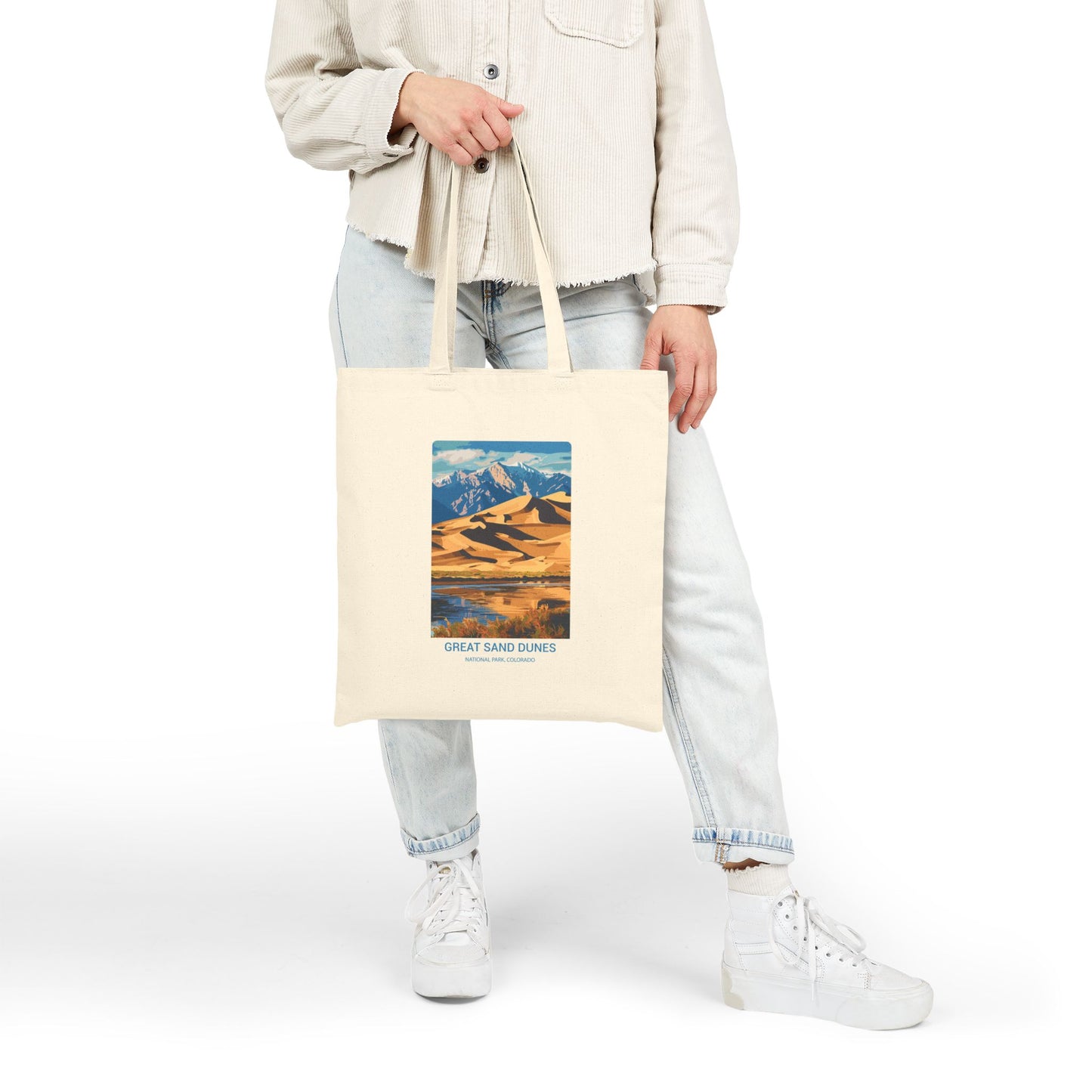 Great Sand Dunes National Park Canvas Tote Bag