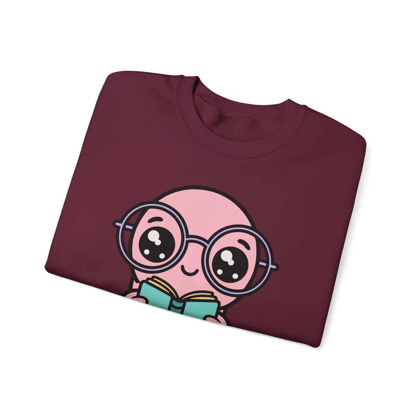 Sassy Bookworm Worm Sweatshirt | Reading Cute Graphic Crewneck