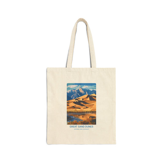 Great Sand Dunes National Park Canvas Tote Bag
