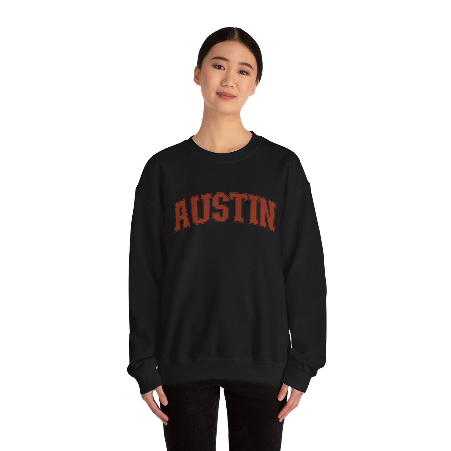Austin Arc Logo sweatshirt | College Pullover