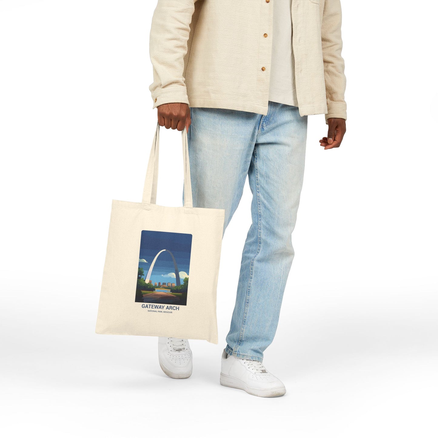 Gateway Arch National Park Canvas Tote Bag