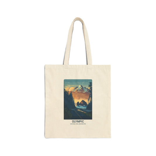 Olympic National Park Canvas Tote Bag