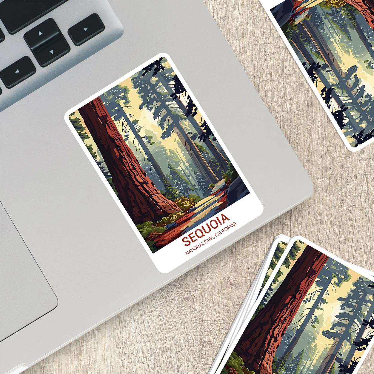 Sequoia National Park Sticker – Durable Vinyl Sticker