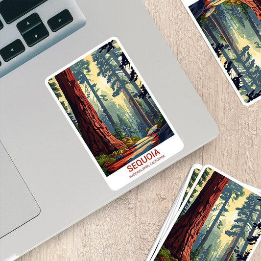 Sequoia National Park Sticker – Durable Vinyl Sticker