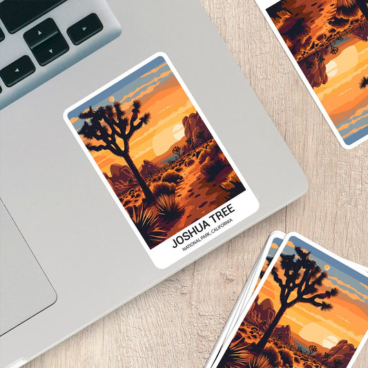 Joshua Tree National Park Sticker – Durable Vinyl Sticker