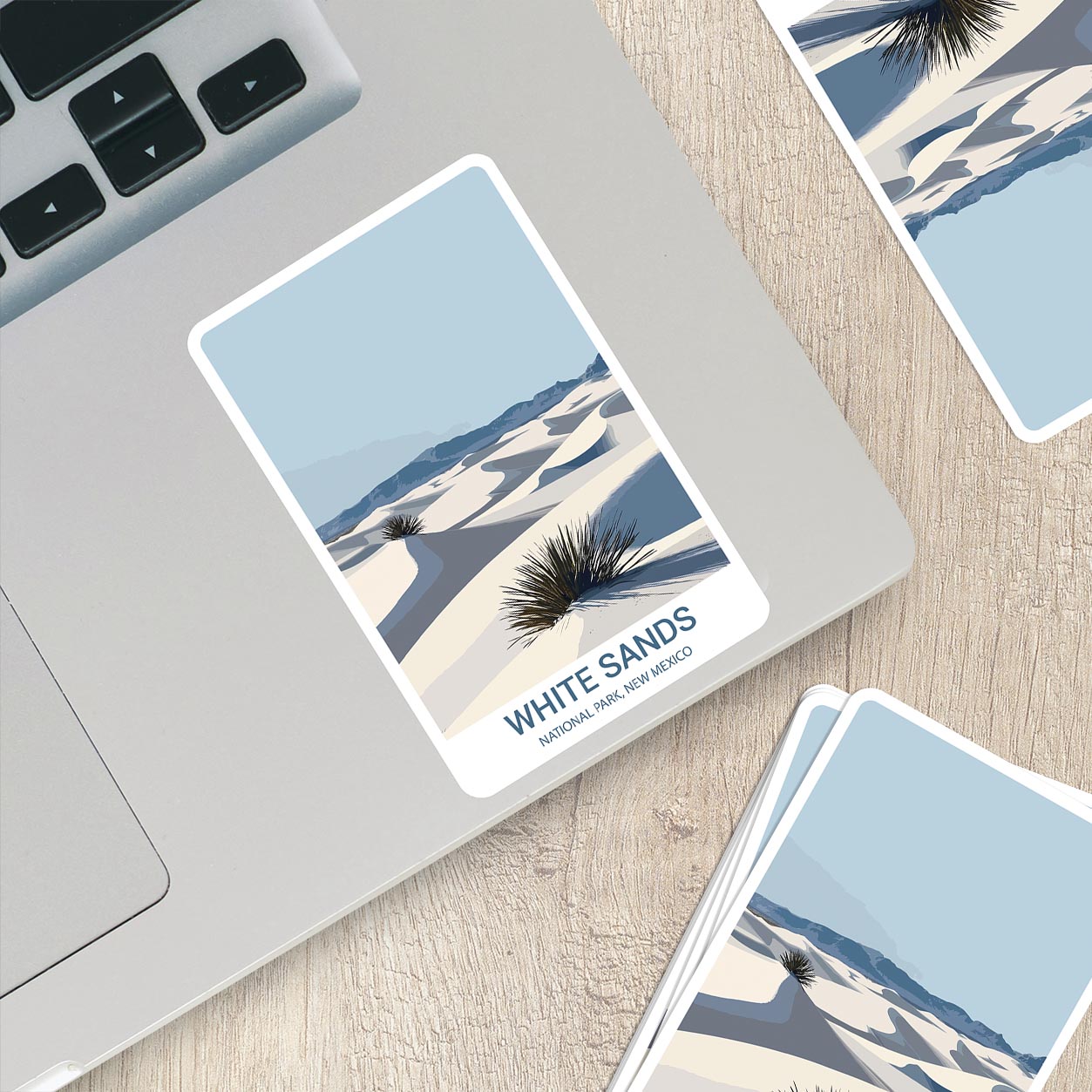 White Sands National Park Sticker – Durable Vinyl Sticker – Tweed & Co