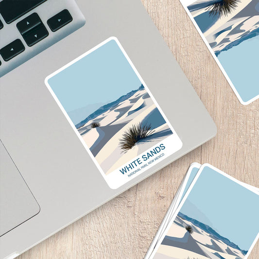 White Sands National Park Sticker – Durable Vinyl Sticker