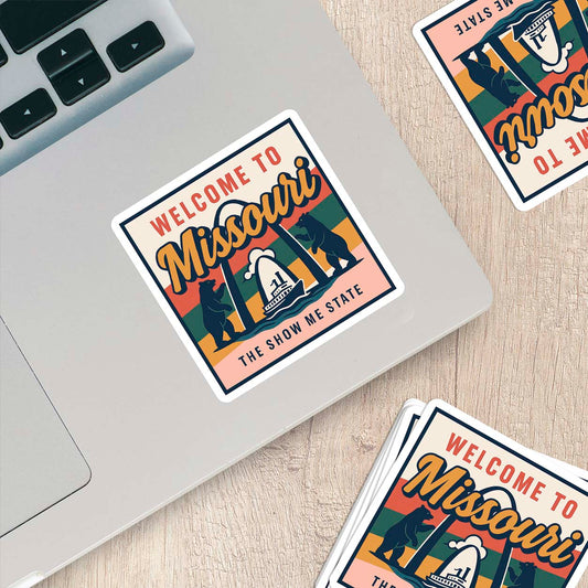 Missouri State Sticker – Welcome to Missouri Vinyl Decal