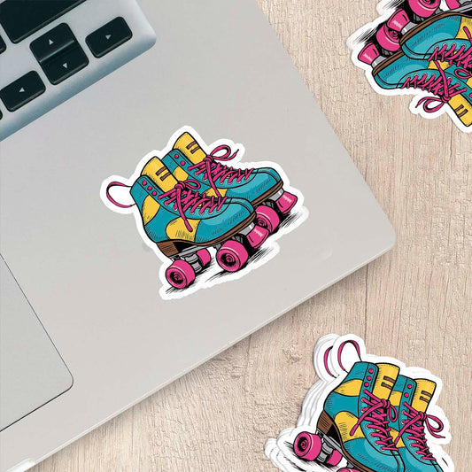Retro 90’s Sticker – Weatherproof Vinyl for Laptops, Cups & More