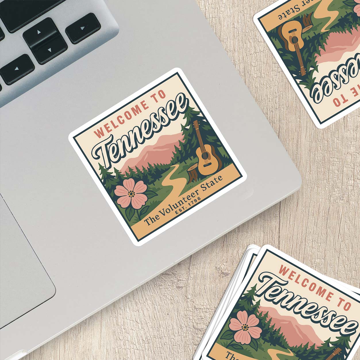 Welcome to South Dakota Vinyl Sticker – Vintage State Travel Decal (Copy)