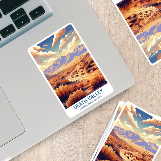 Death Valley National Park Sticker – Durable Vinyl Sticker