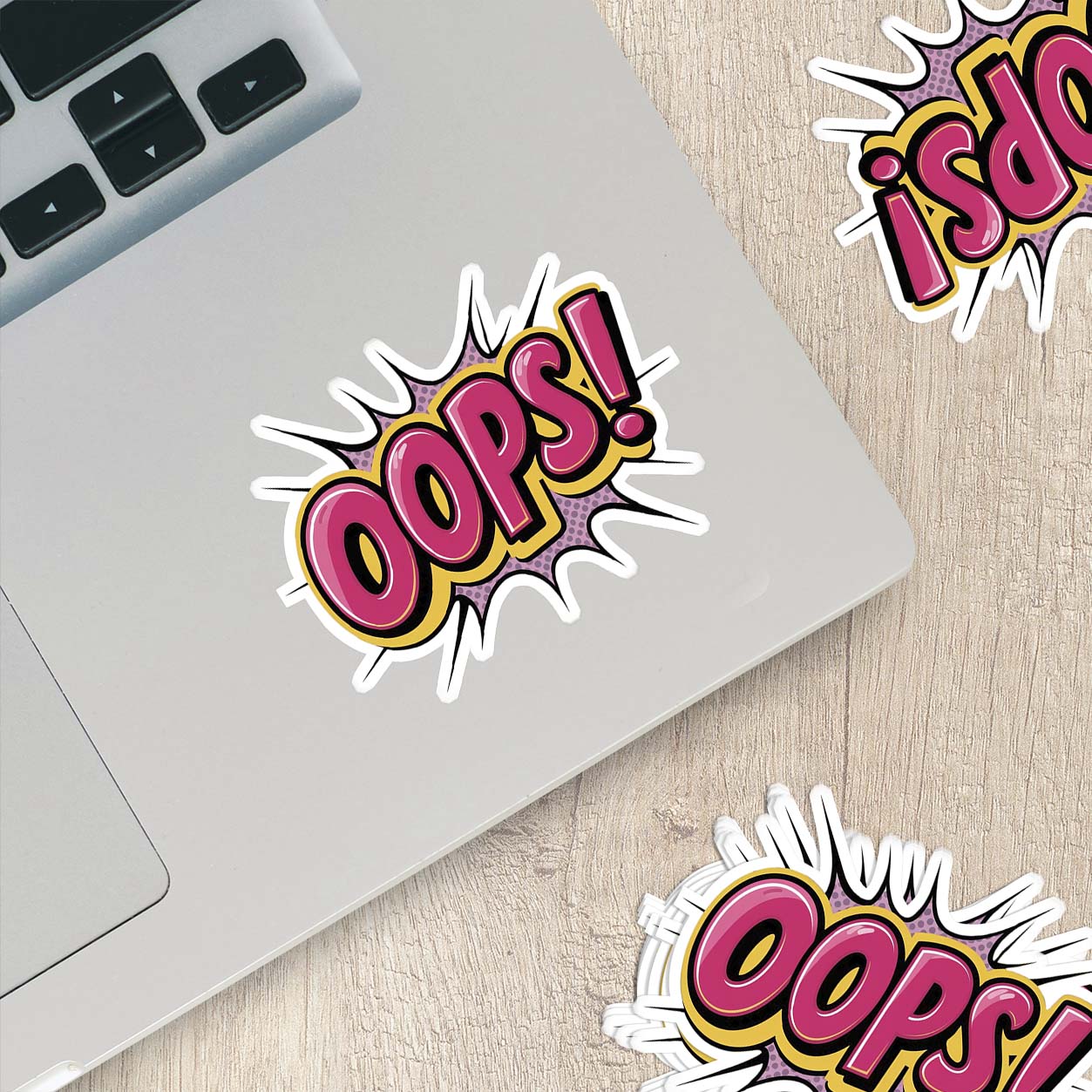 Retro 90’s Sticker – Weatherproof Vinyl for Laptops, Cups & More