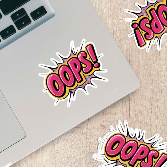 Retro 90’s Sticker – Weatherproof Vinyl for Laptops, Cups & More