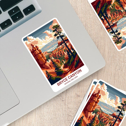 Bryce Canyon National Park Sticker – Durable Vinyl Sticker