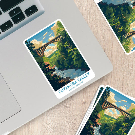 Cuyahoga Valley National Park Sticker – Durable Vinyl Sticker