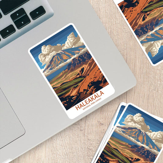 Haleakala National Park Sticker – Durable Vinyl Sticker
