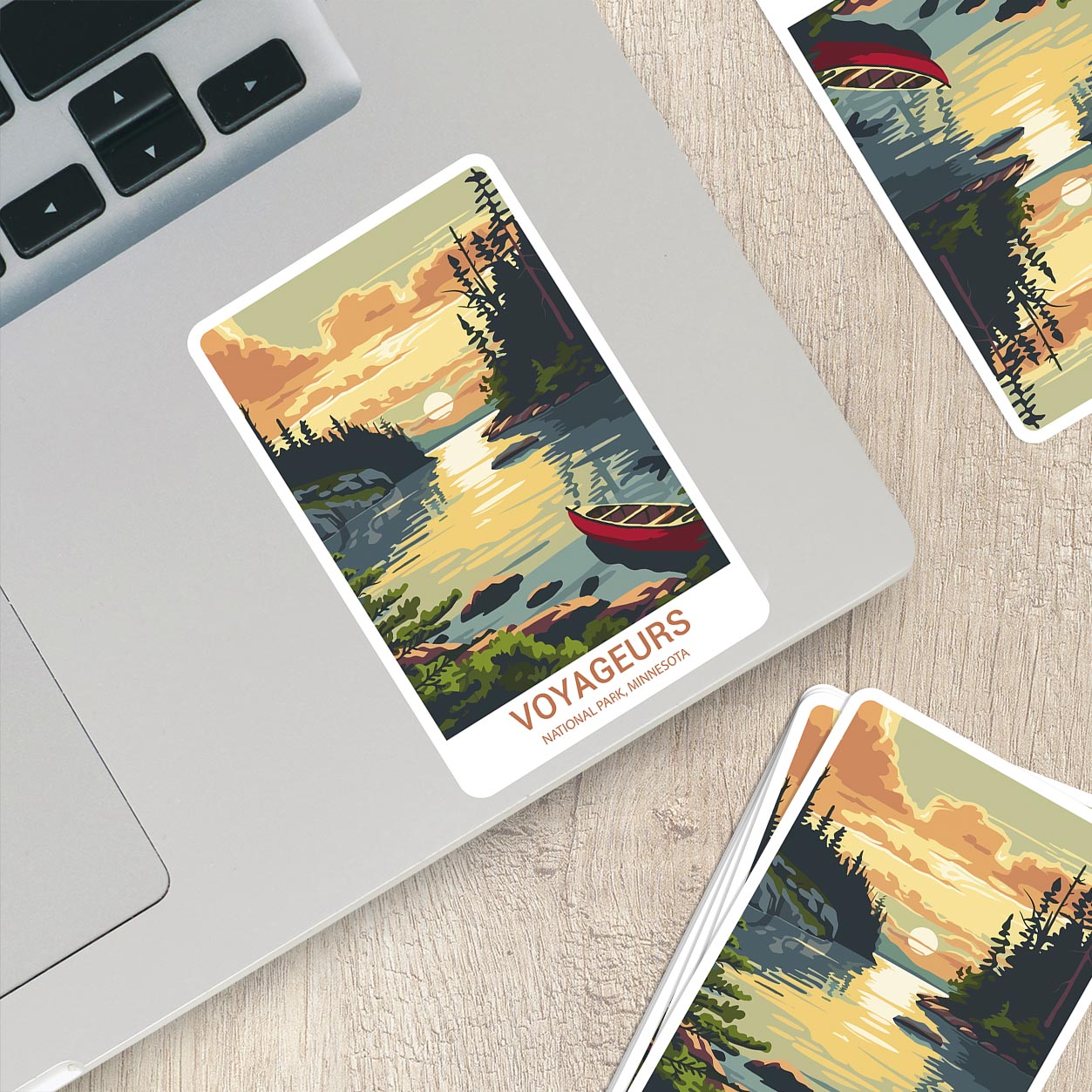 Voyageurs National Park Sticker – Durable Vinyl Sticker