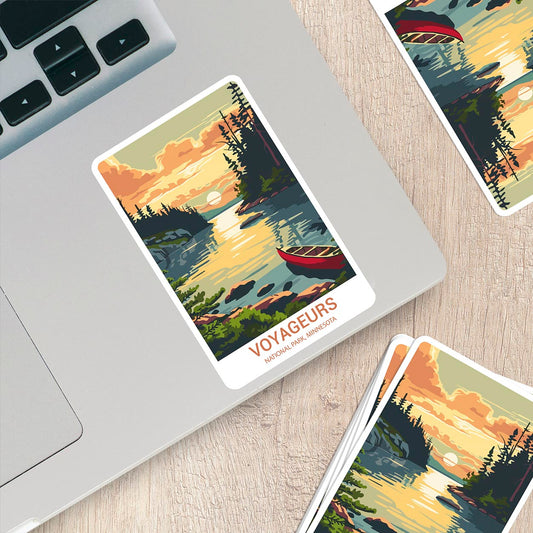 Voyageurs National Park Sticker – Durable Vinyl Sticker