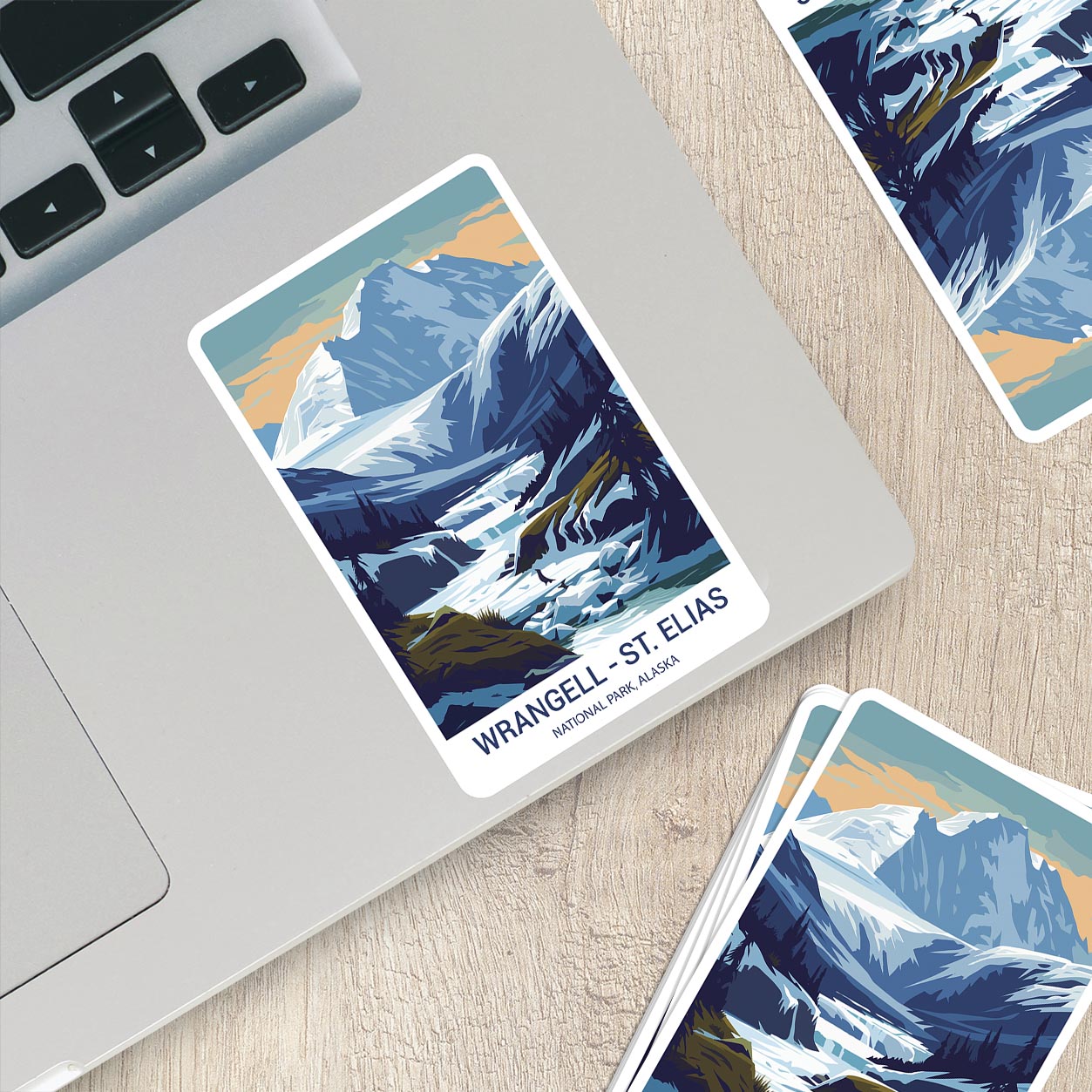 Wrangell - St. Elias National Park Sticker – Durable Vinyl Sticker