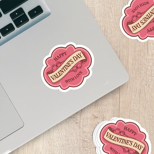 Happy Valentine’s Day Vinyl Sticker