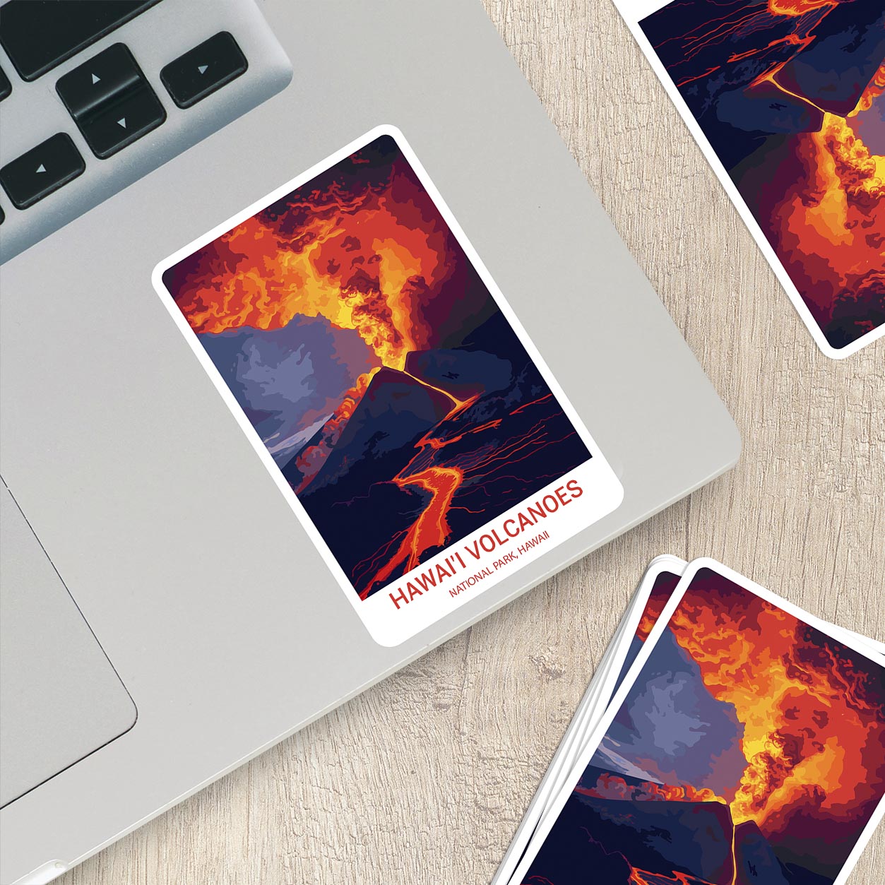 Hawai'i Volcanoes National Park Sticker – Durable Vinyl Sticker