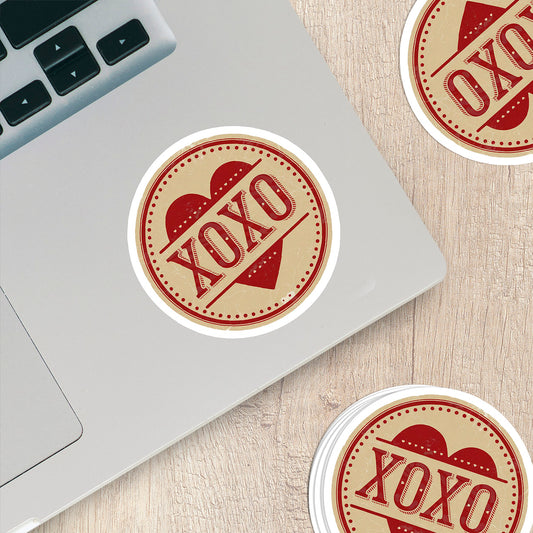 XOXO Vinyl Sticker