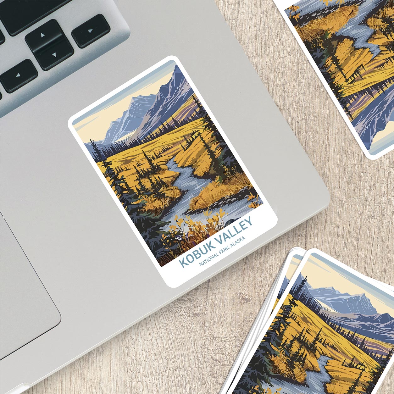 Kobuk Valley National Park Sticker – Durable Vinyl Sticker