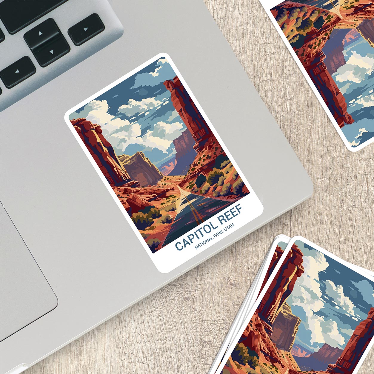 Capitol Reef National Park Sticker – Durable Vinyl Sticker