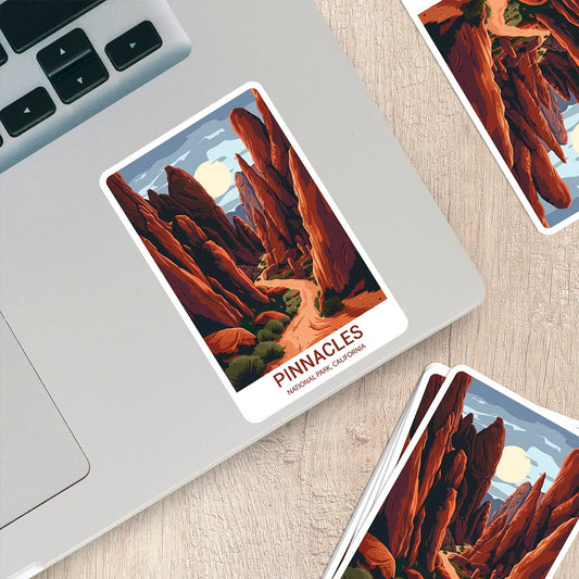 Pinnacles National Park Sticker – Durable Vinyl Sticker