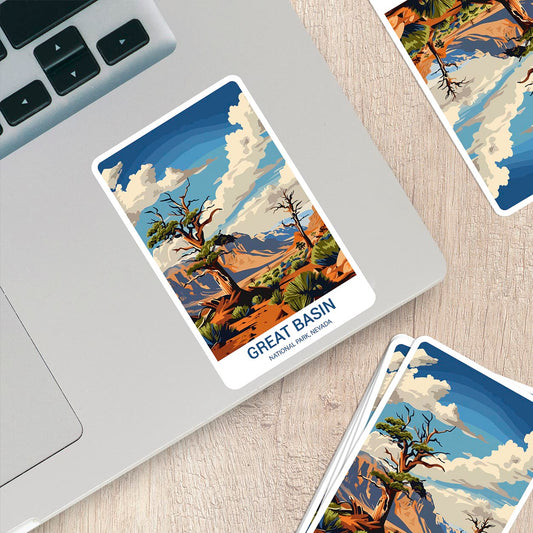 Great Basin National Park Sticker – Durable Vinyl Sticker