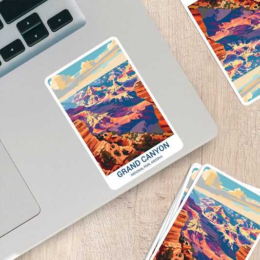Grand Canyon National Park Sticker – Durable Vinyl Sticker