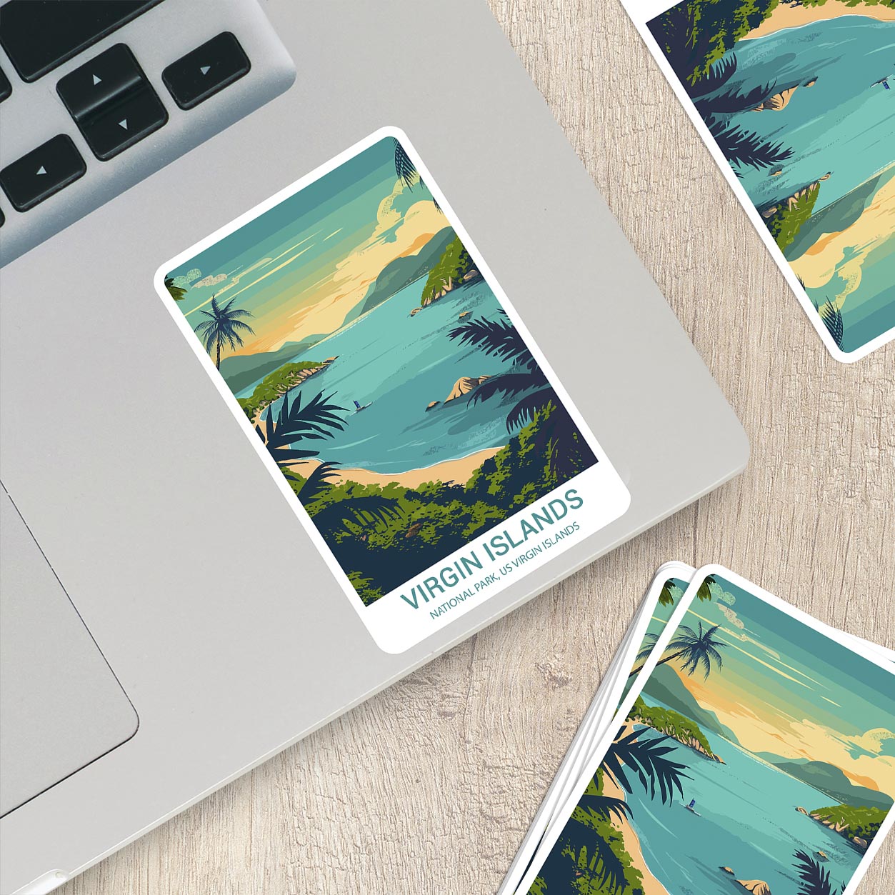 Virgin Islands National Park Sticker – Durable Vinyl Sticker