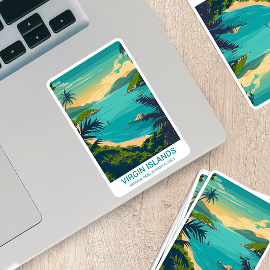 Virgin Islands National Park Sticker – Durable Vinyl Sticker
