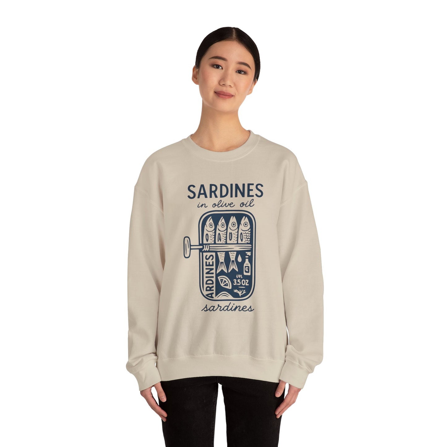 Sardines in Olive Oil sweatshirt | Crewneck