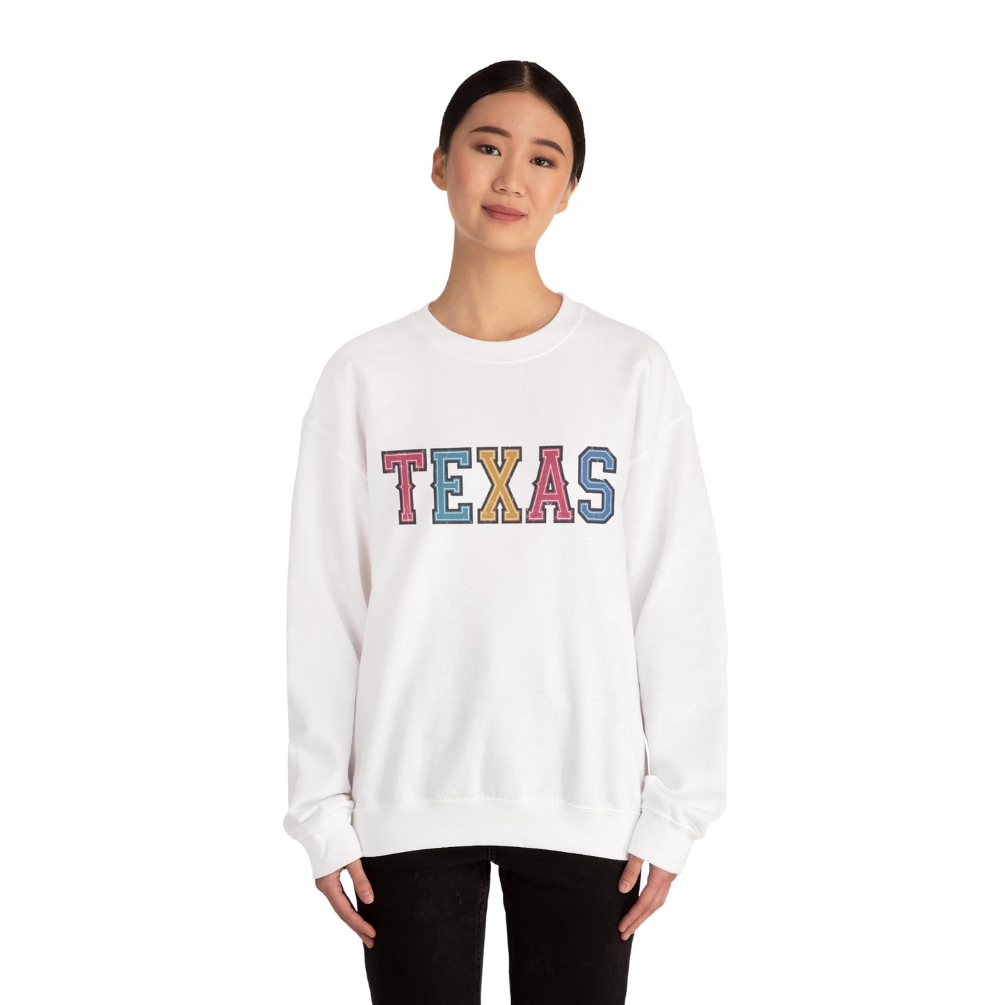 Texas collegiate letters sweatshirt