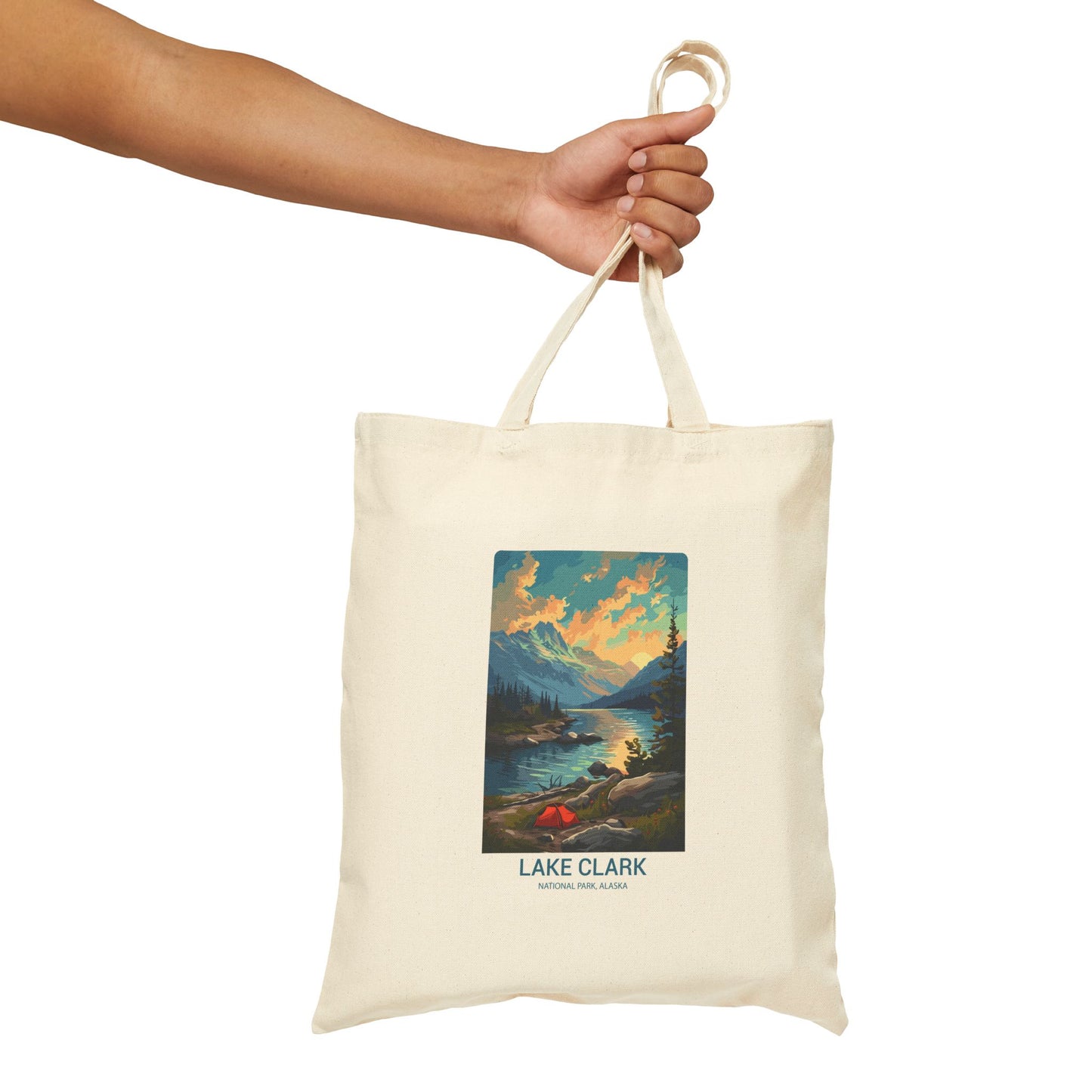Lake Clark National Park Canvas Tote Bag