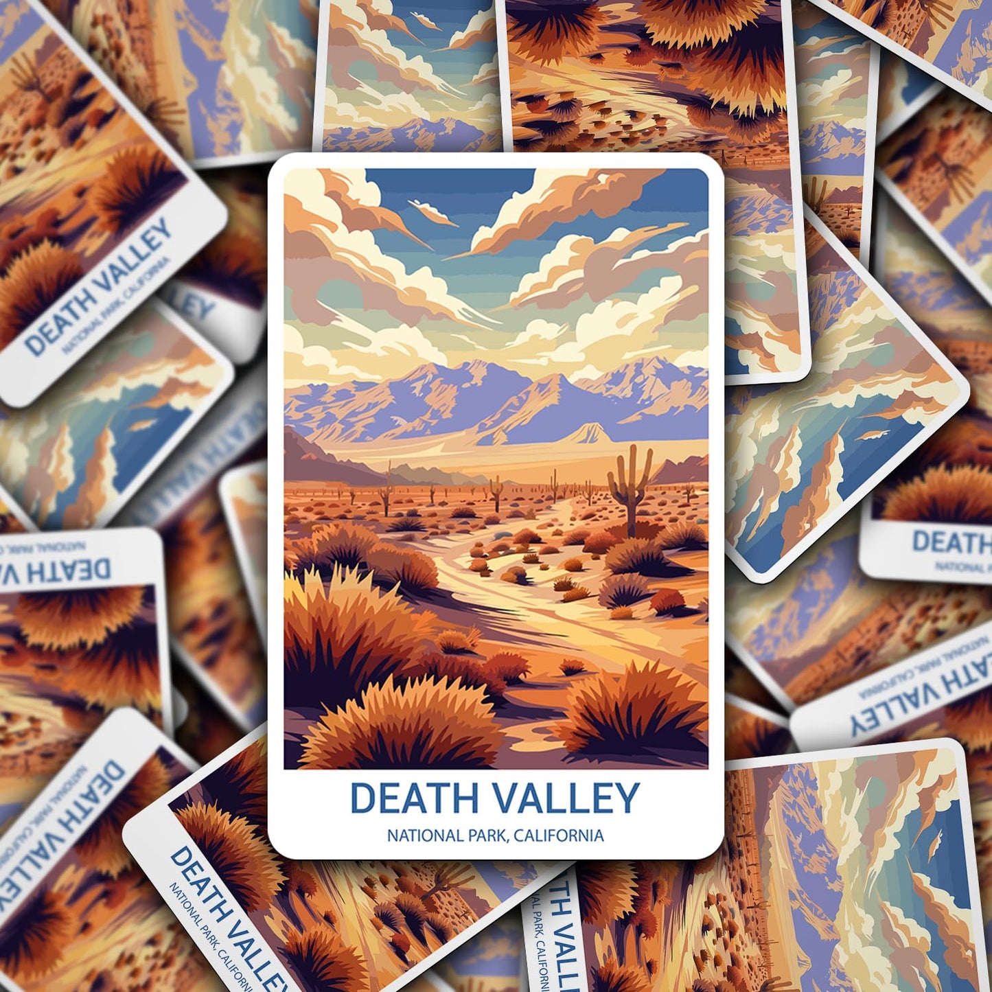 Death Valley National Park Sticker – Durable Vinyl Sticker