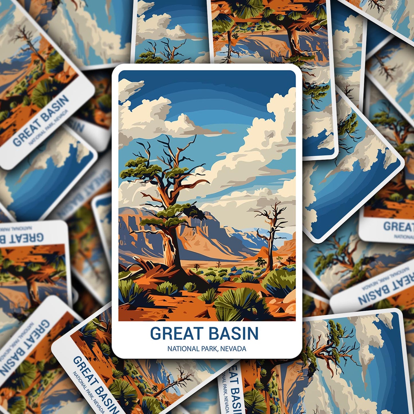 Great Basin National Park Sticker – Durable Vinyl Sticker